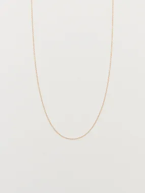 14K 18" Simple Necklace