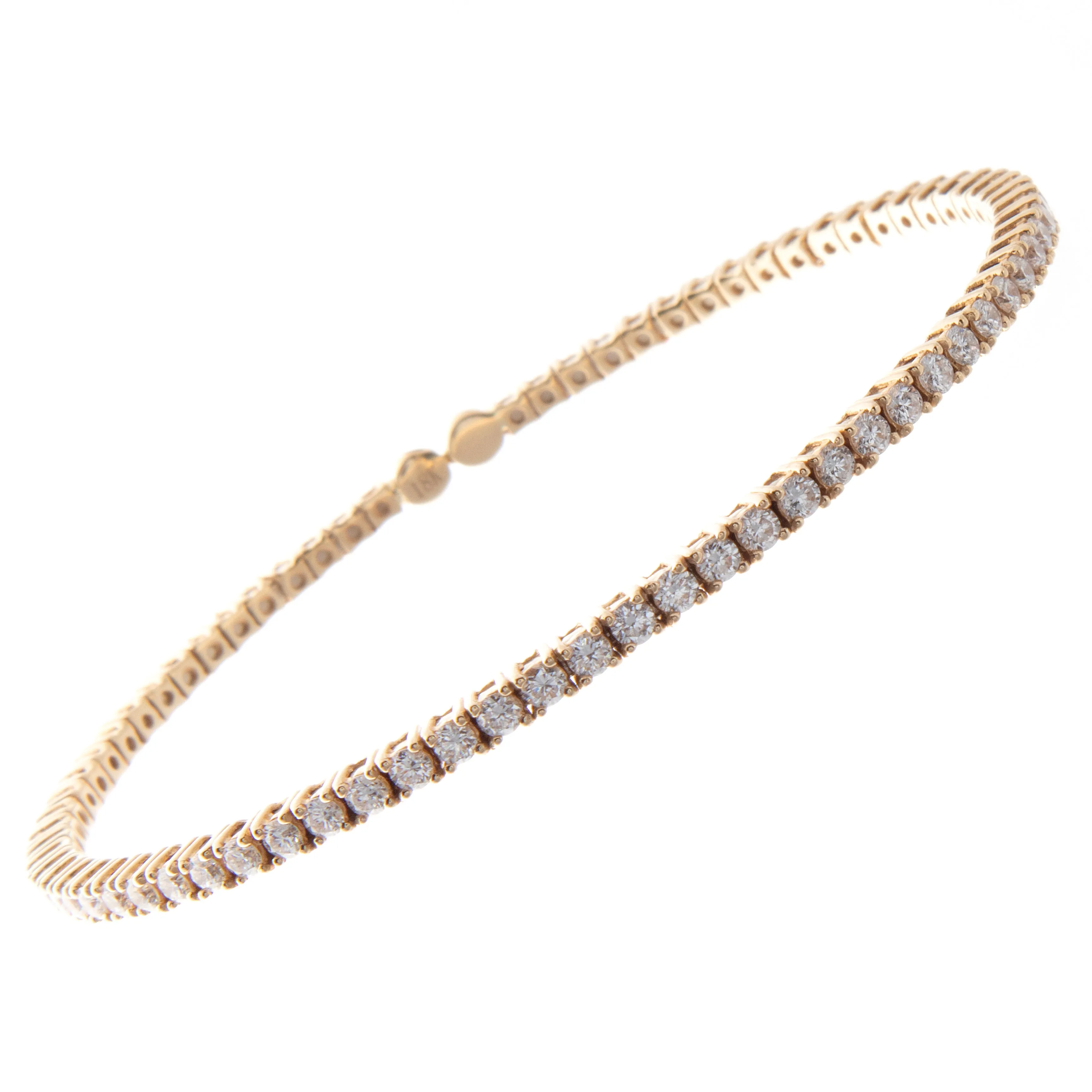 2.20ct 18k Gold Diamond Bracelet