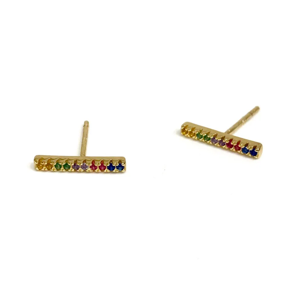 Barbara Rainbow Studs