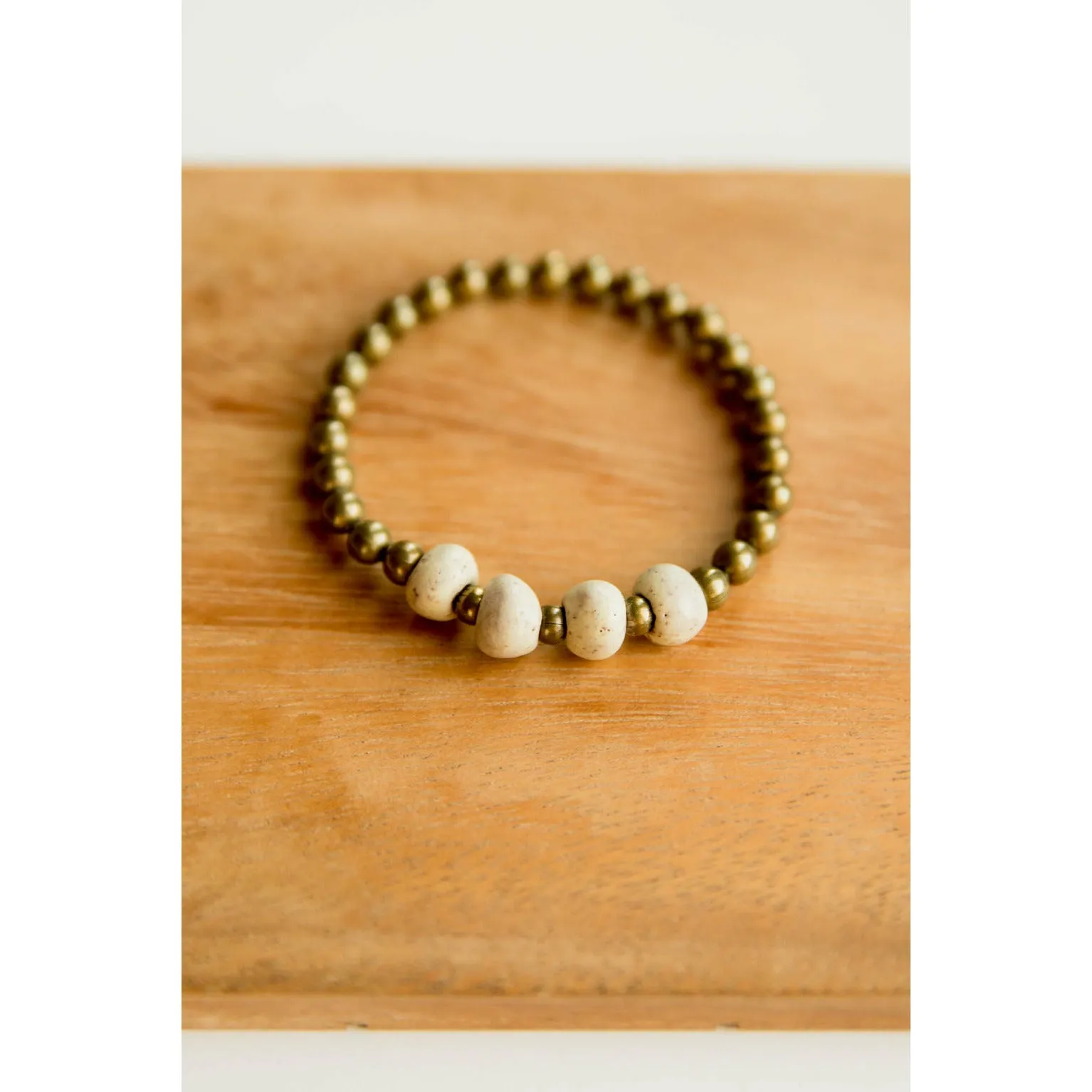 Bel Koz Simple Clay Bracelet