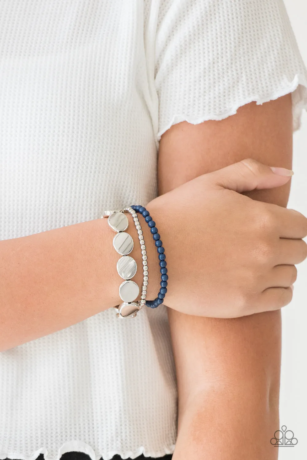 Beyond The Basics - Blue Bracelet