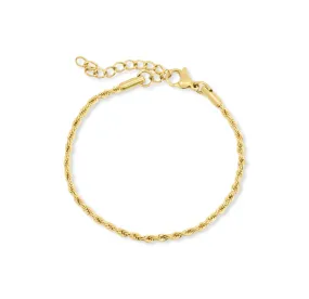 BILLIE THIN ROPE CHAIN BRACELET