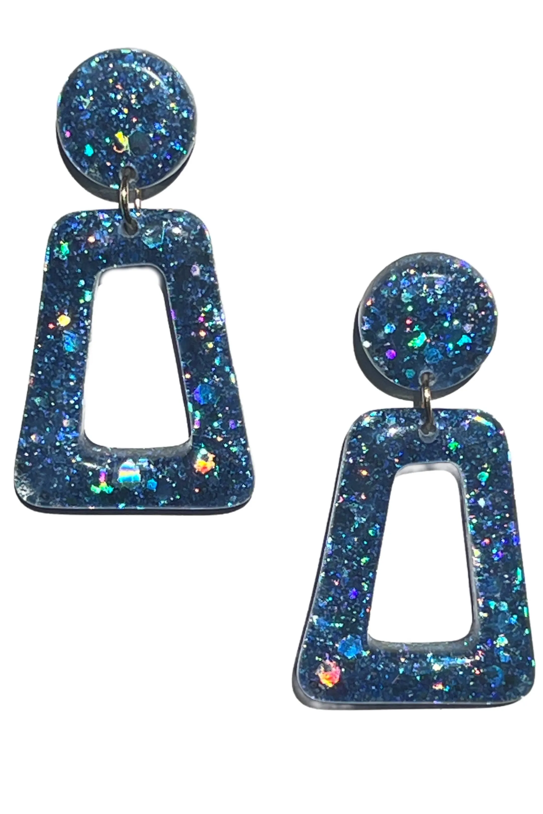 Bold In Blue Earrings