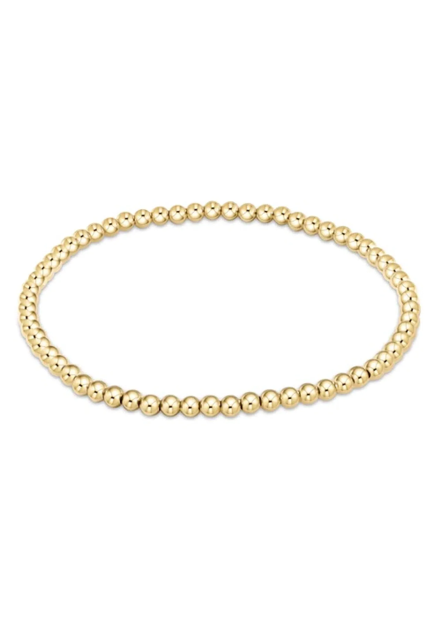 CLASSIC GOLD BEAD BRACELET