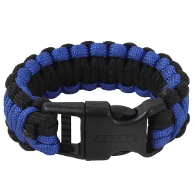 Deluxe Thin Blue Line Paracord Bracelet