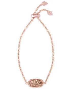 Elaina Rose Gold Plated Rose Gold Drusy Bracelet by Kendra Scott