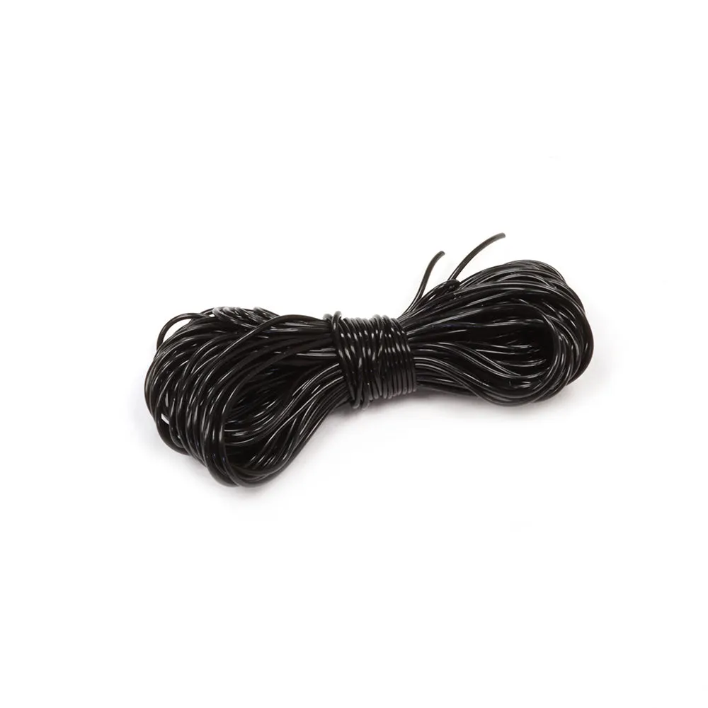 Elasticity Thin Black Elasticity 0.5mm-Pack of 4m