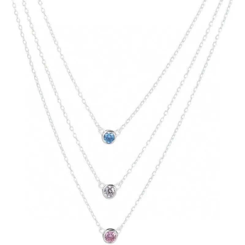 ELSA PERETTI SERIES SINGLE DIAMOND SIMPLE NECKLACE