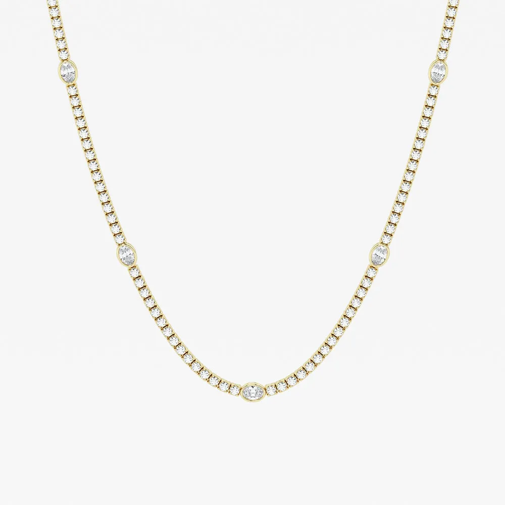 Empowering 8.6ct Oval Necklace