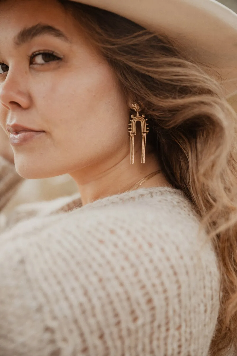 Hawkly Marta Earrings (Bronze or Silver)