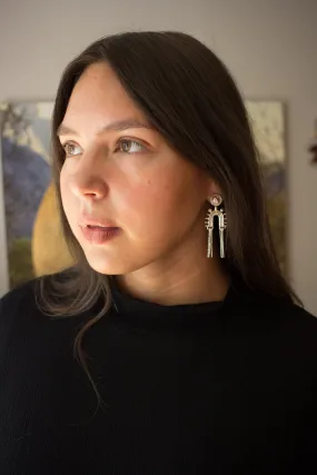 Hawkly Marta Earrings (Bronze or Silver)