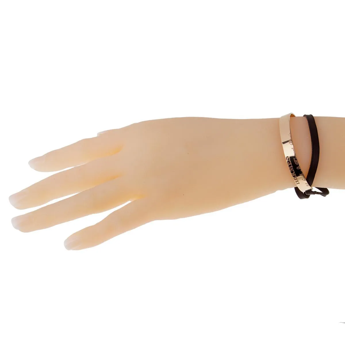 Hermes Rose Gold Bangle Bracelet