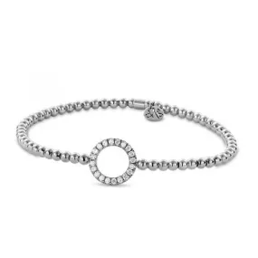 Hulchi Belluni Diamond Halo Stretch Bracelet