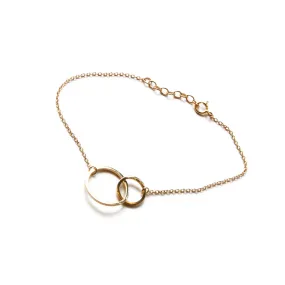 Interlocking Circles Bracelet