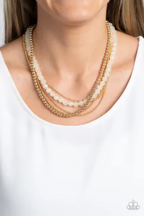 Necklaces Boardwalk Babe - Gold N2245