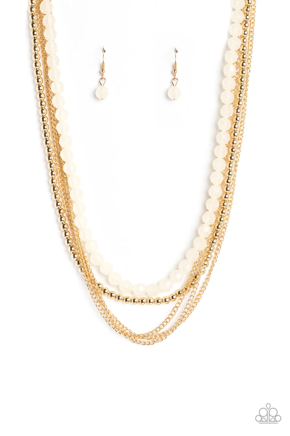 Necklaces Boardwalk Babe - Gold N2245