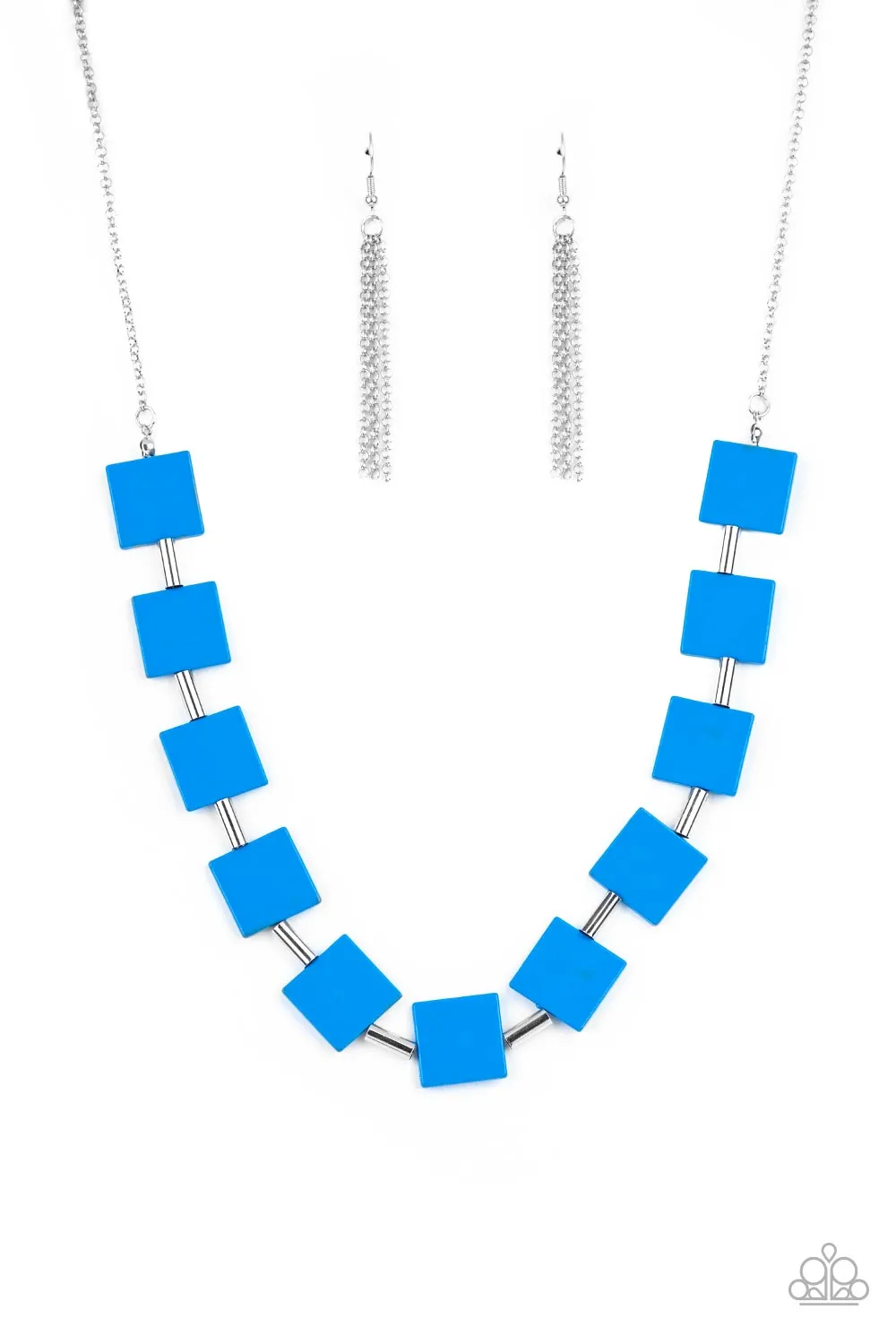 Necklaces Hello, Material Girl - Blue N150