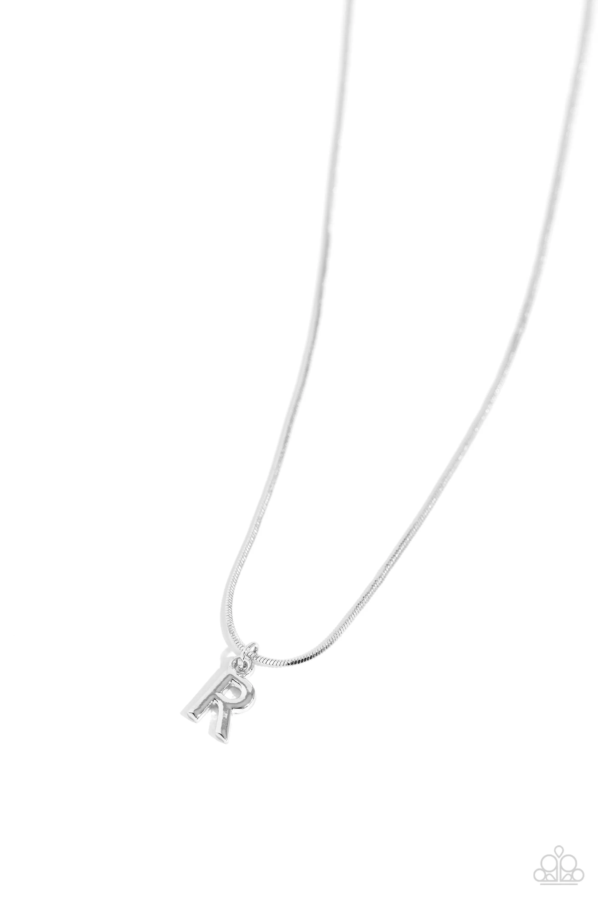 Necklaces Seize the Initial - Silver - R