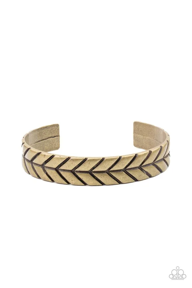 Paparazzi Bracelet ~ Ancient Archer - Brass