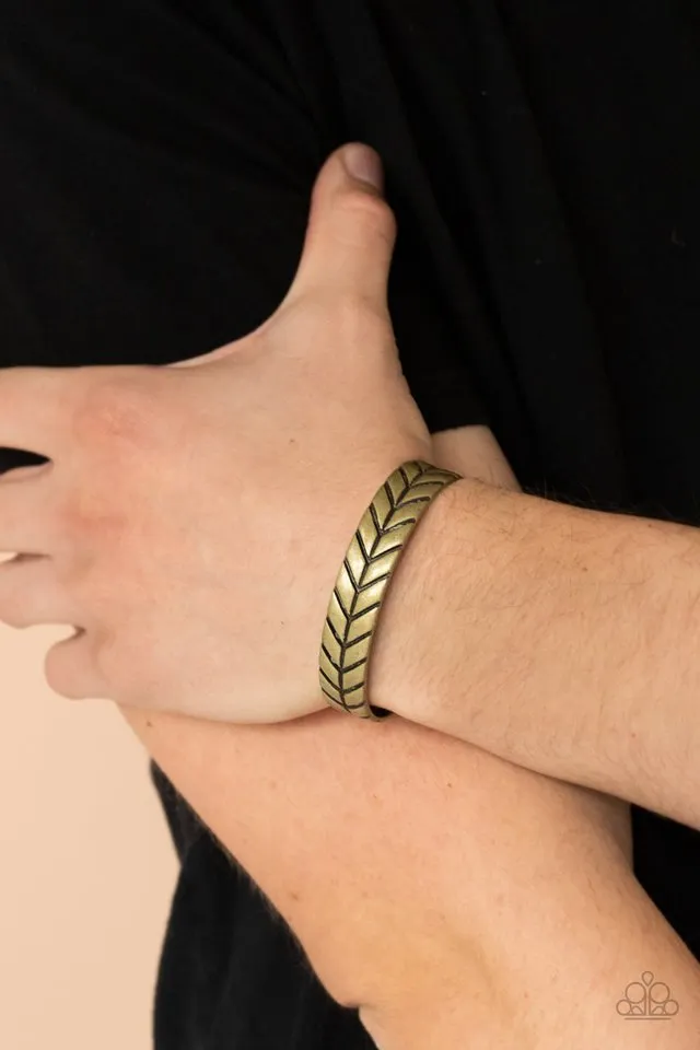 Paparazzi Bracelet ~ Ancient Archer - Brass