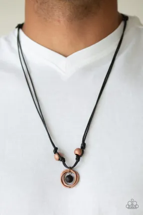 Paparazzi Necklace ~ Rural Ringleader - Copper