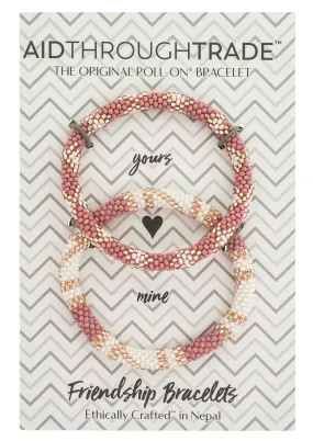 Roll-On® Friendship Bracelets <br> Desert Rose