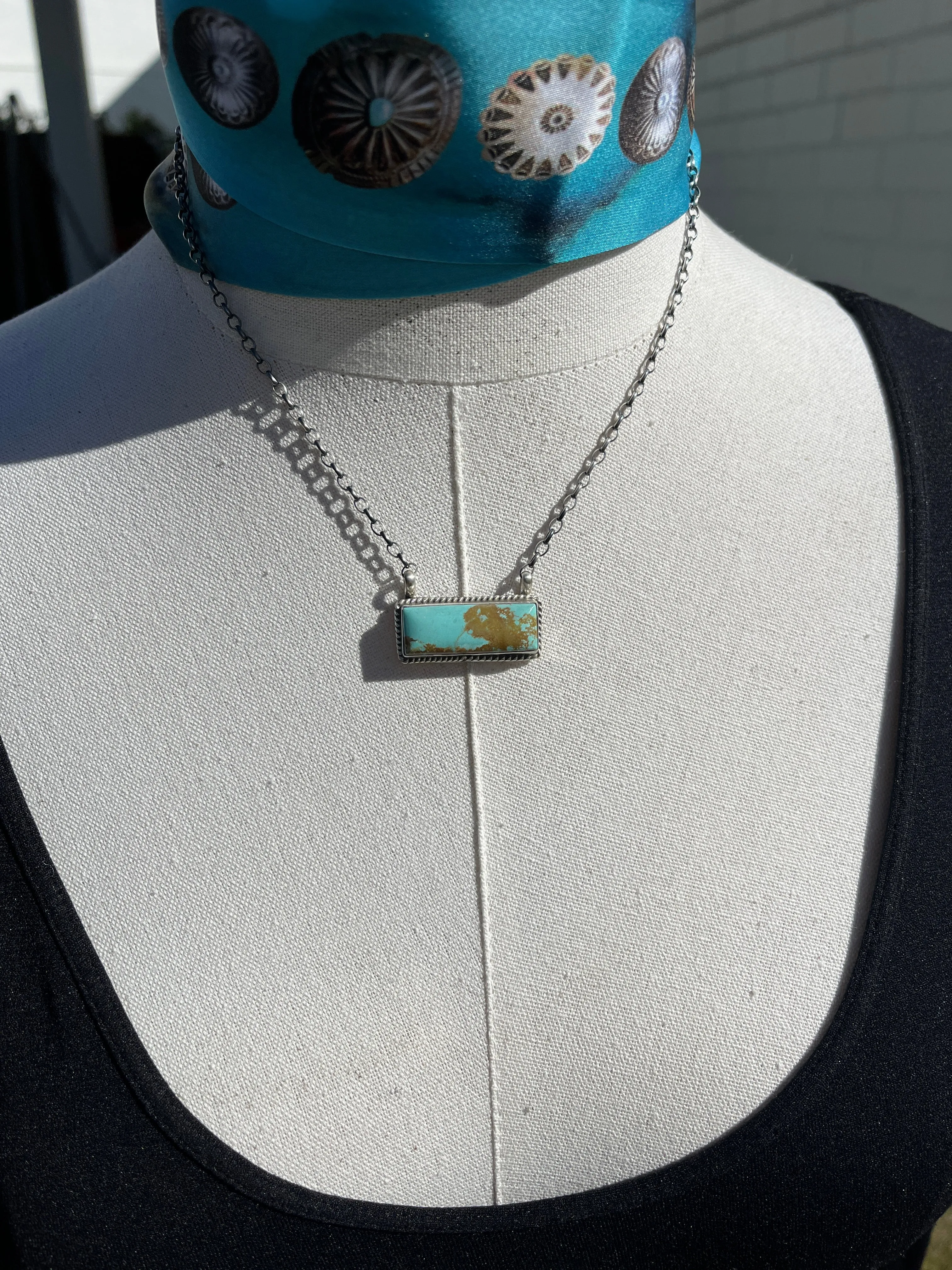 Simple Kingman Bar Necklace #6