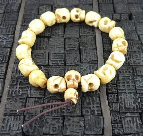 Skull Bone Stretch Bracelet