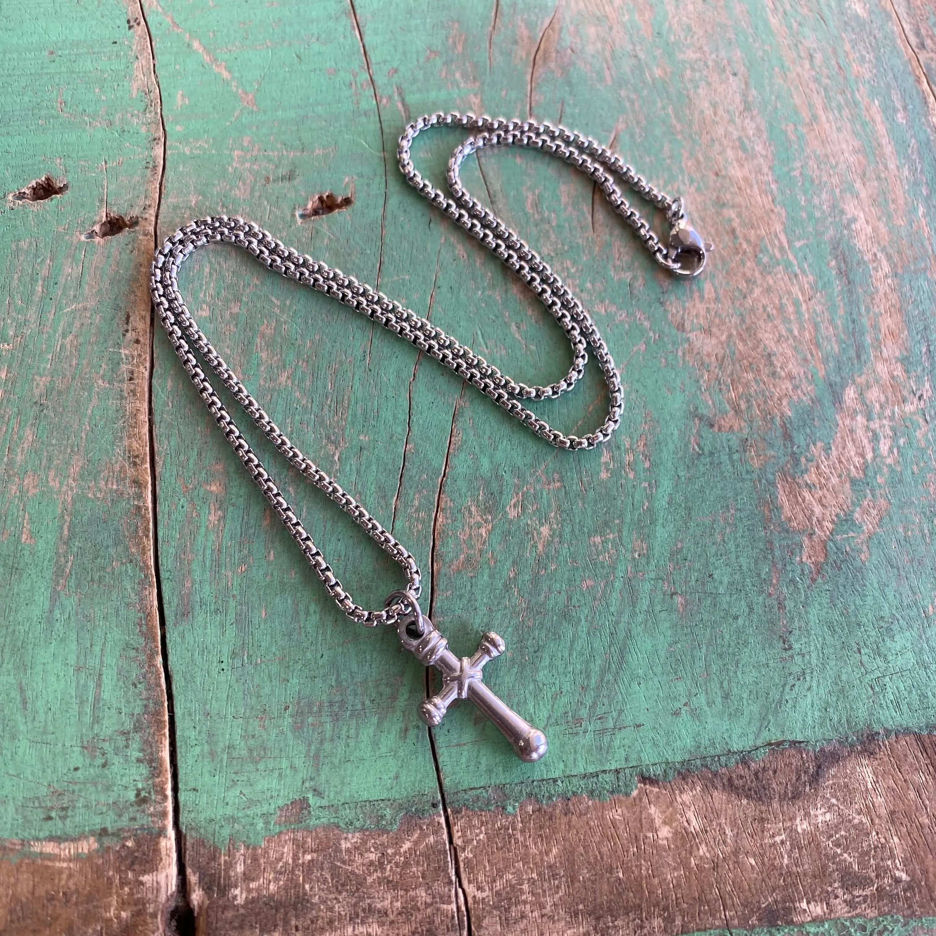 Stainless Steel Small Saviour Necklaces