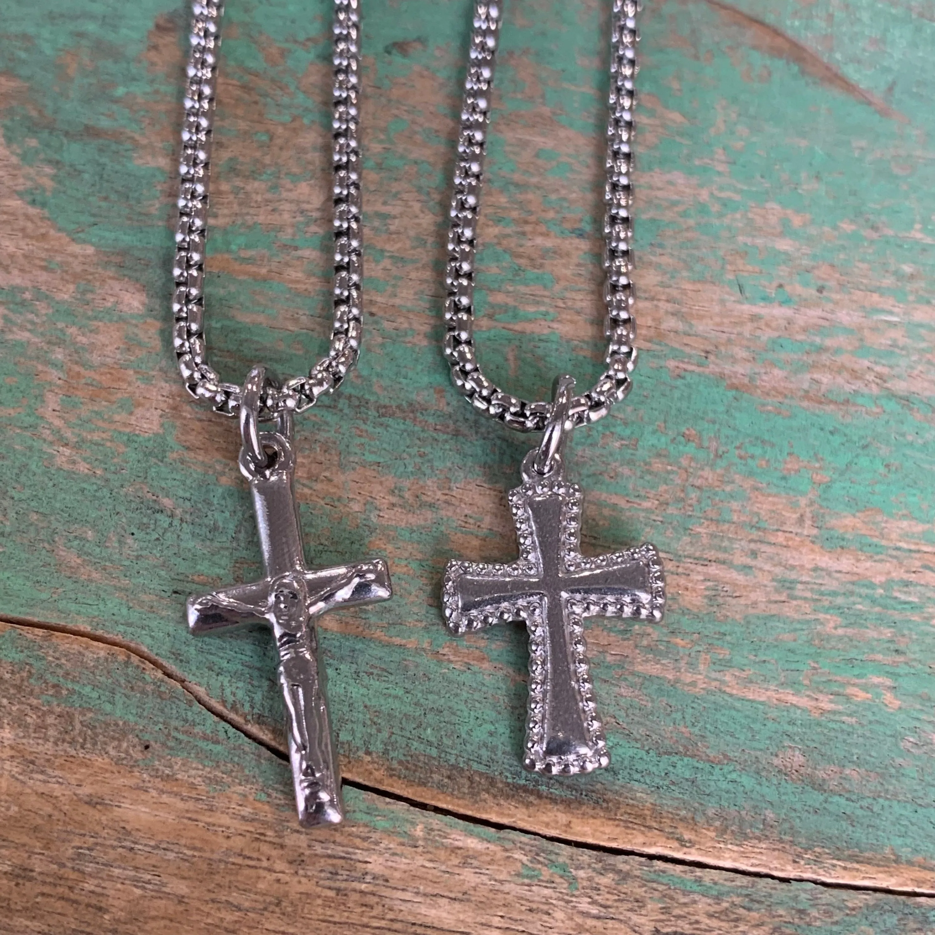 Stainless Steel Small Saviour Necklaces