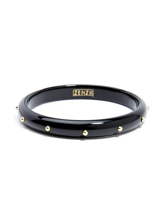 Studded Resin Bangle