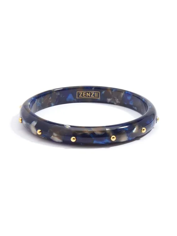 Studded Resin Bangle