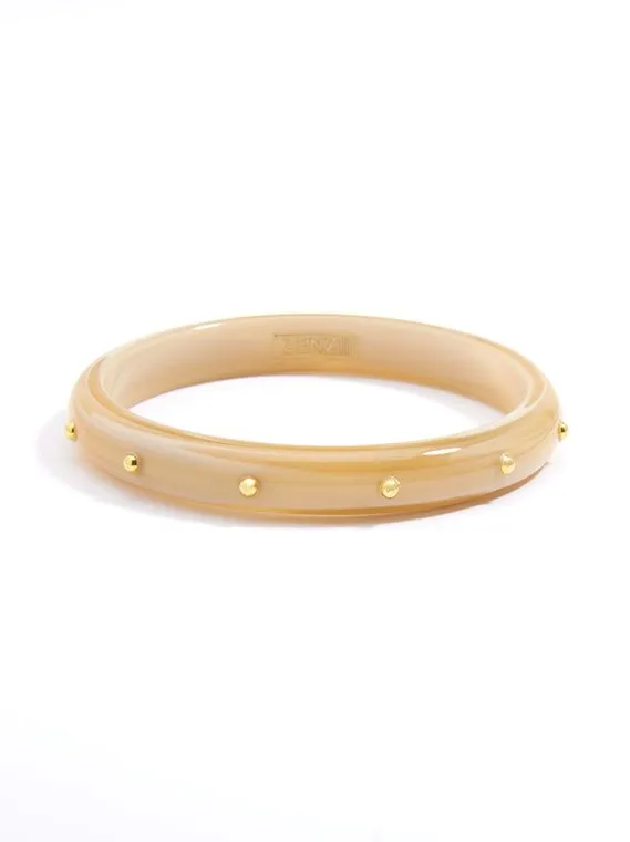 Studded Resin Bangle