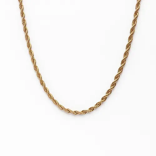 TANGLED ROPE CHAIN NECKLACE