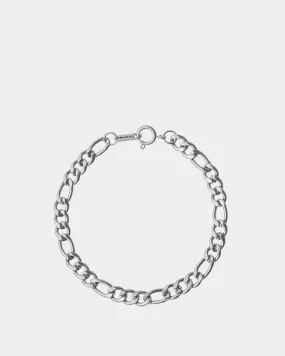 Thin Figaro 3x1 Chain Bracelet