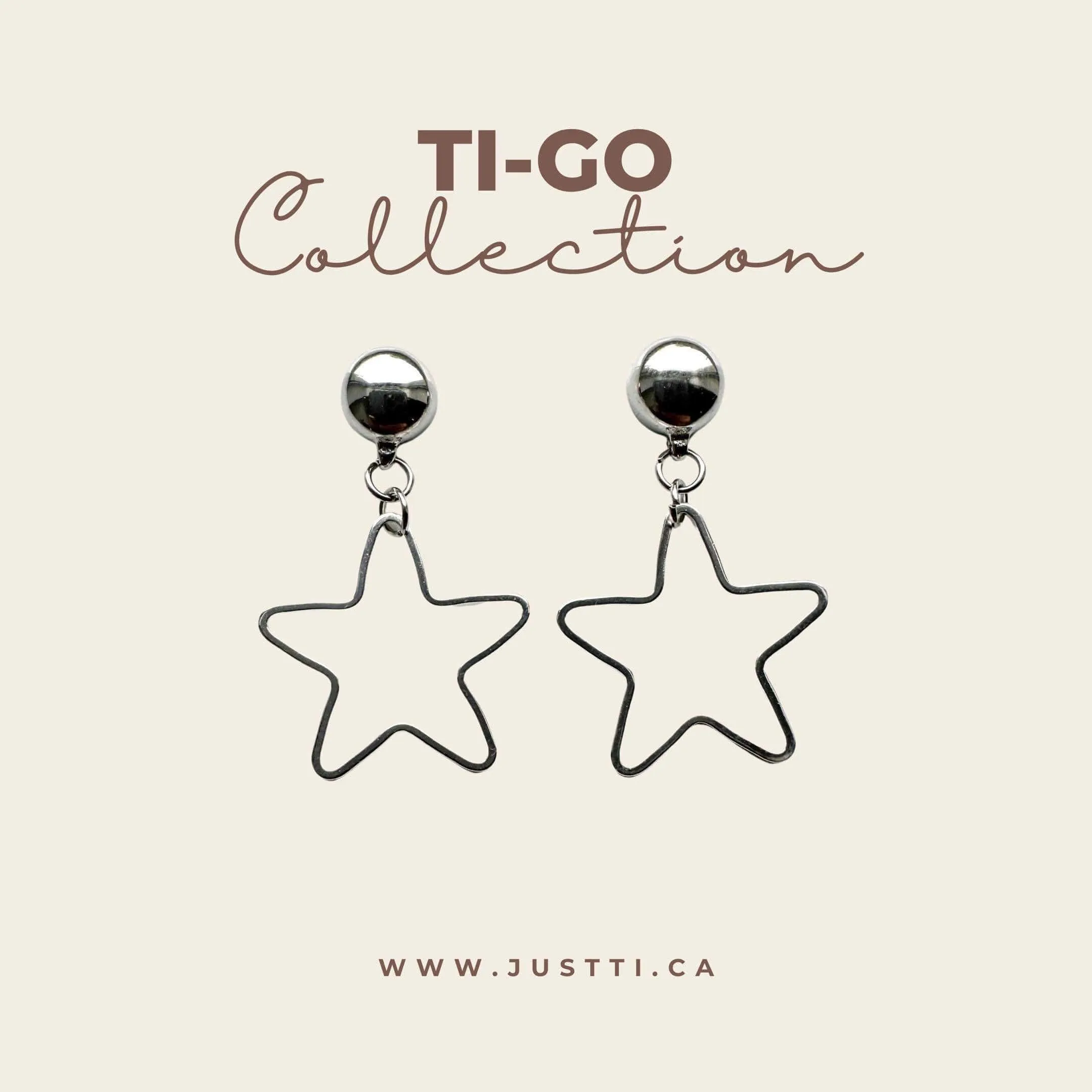 Ti-Go Minimal Silver Star