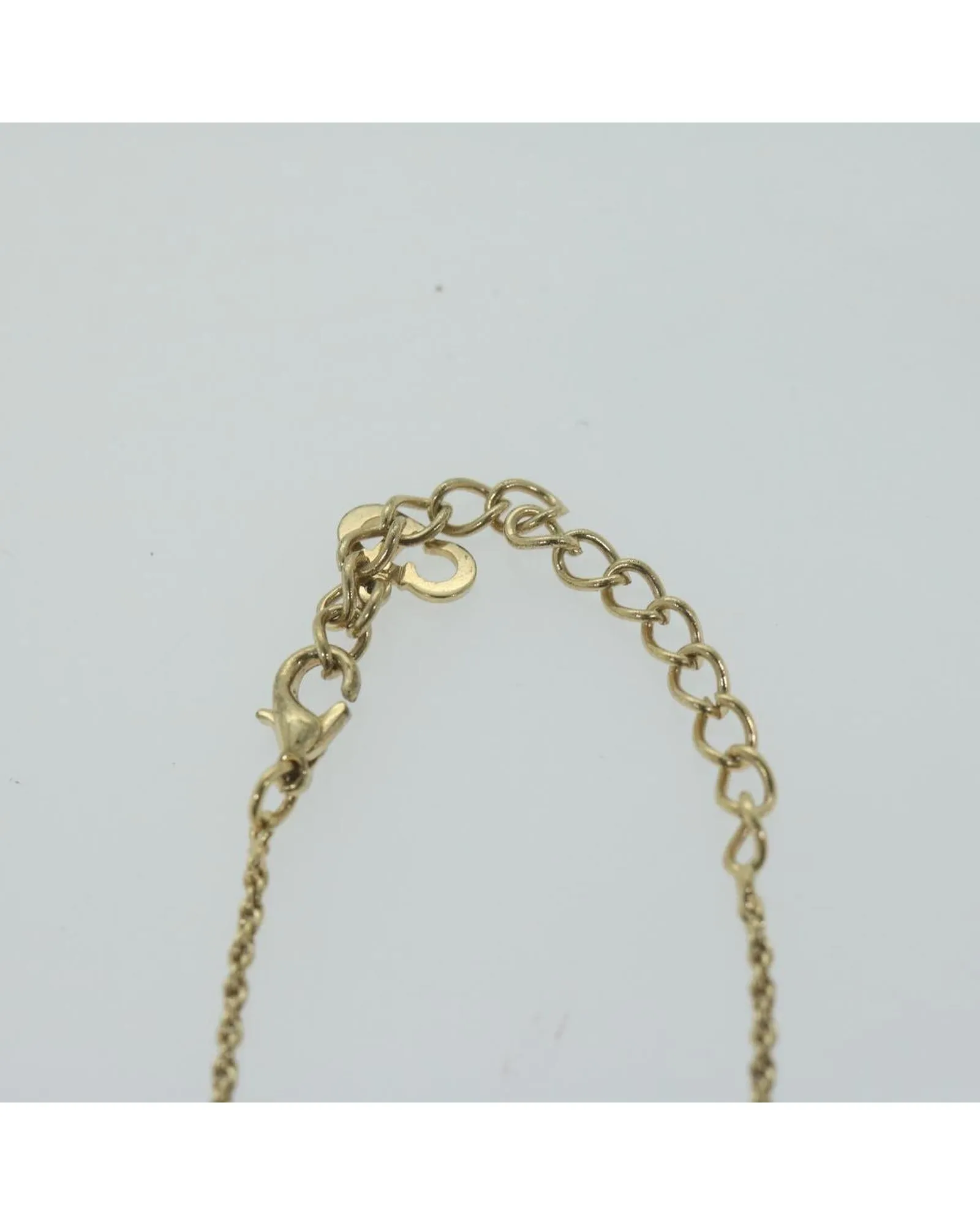 Vintage Metal Necklace with Subtle Surface Scratches